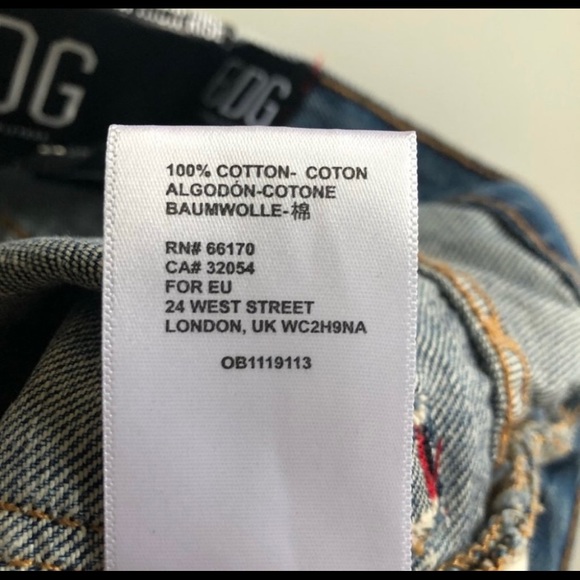 UO BDG Mom High-Rise Blue Jean Denim Shorts 26 - Picture 7 of 8